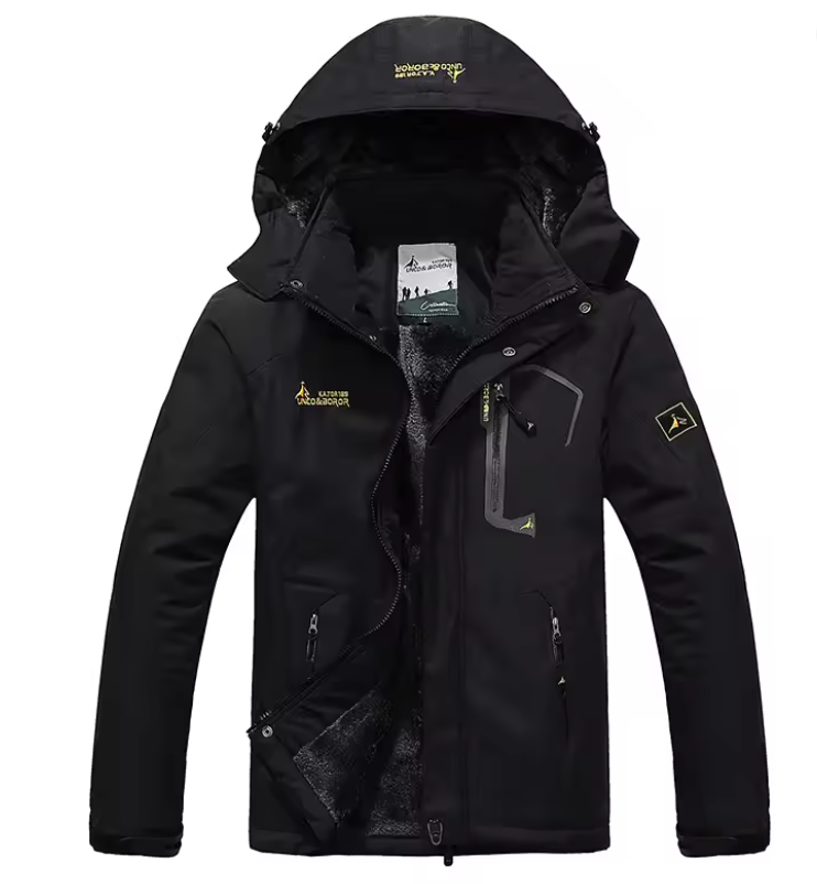 Warm Waterproof Ski Hoodie Jacket