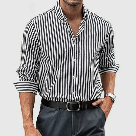 Classic Striped Casual Shirt
