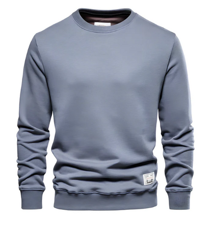 Warm Mens Classic Crew Neck Pullover Sweater