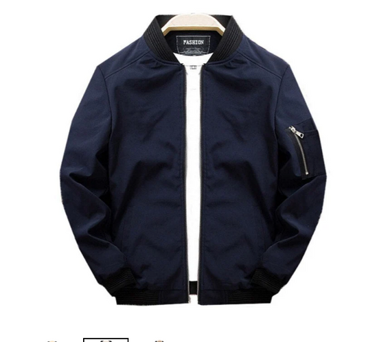 Waterproof Mens Lightweight Zip Jacket - OutfitLondon
