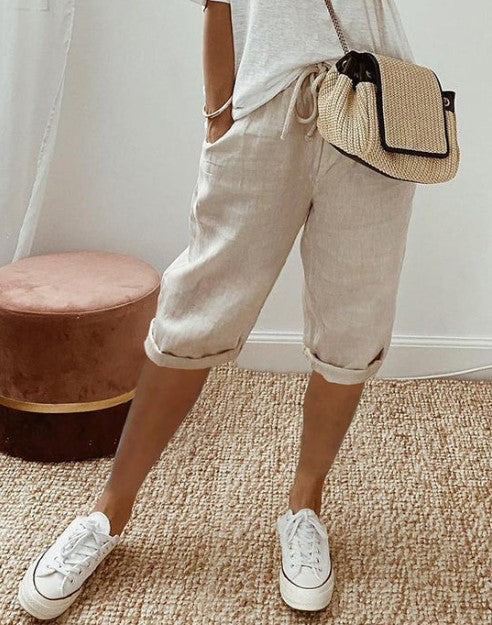 Comfortable Ladies Relax Fit Stretch Shorts