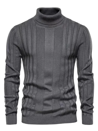 Classic Fit Crew Neck Sweater For Men