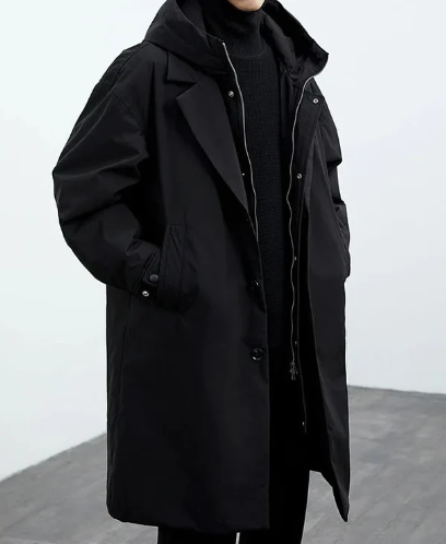 Waterproof Men's Classic Trench Coat