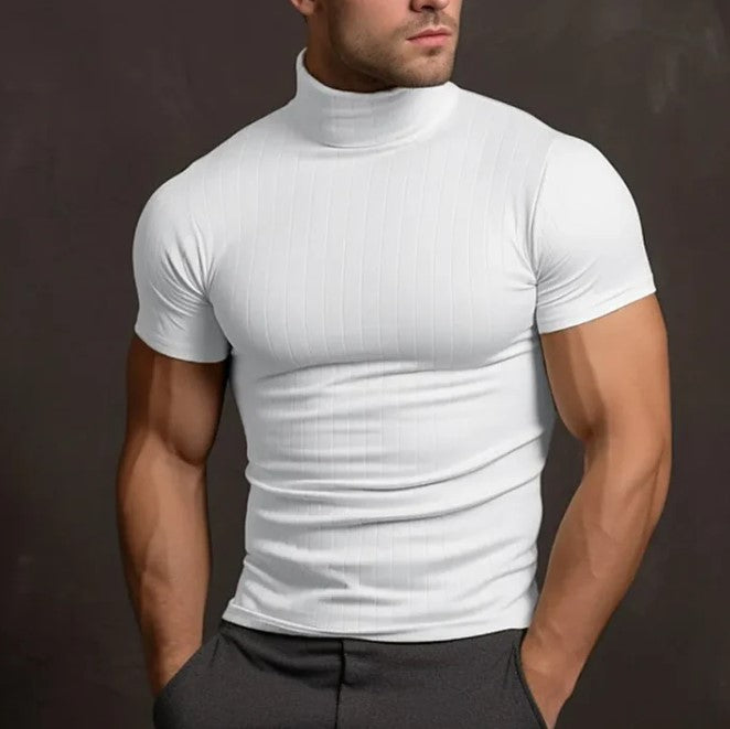 Comfortable Crew Neck T-Shirt in Matt Finish