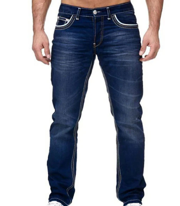 Classic Fit Straight Leg Men's Jeans