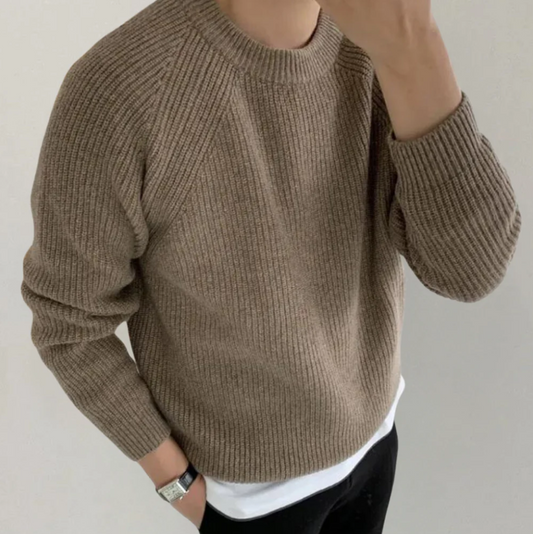 Relaxed Fit Casual Crew Neck Shirt - OutfitLondon