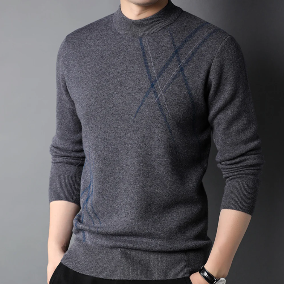 Men's Classic Crew Neck Fashion Sweater