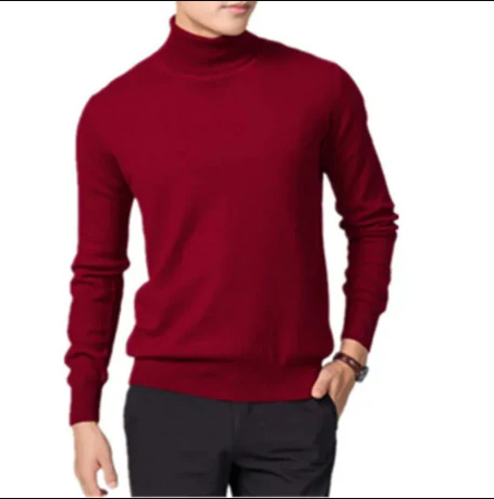 Stylish Mens Classic Crew Neck Sweater