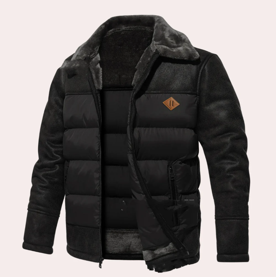 Warm Men's Winter Parka Jackets