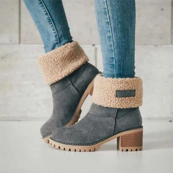 Ladies Waterproof Insulated Snow Boots