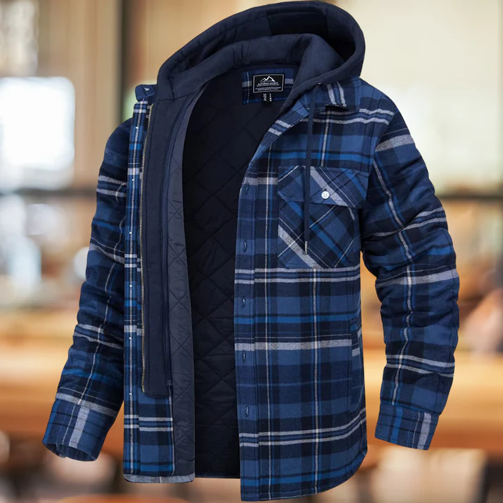 Waterproof Men's Hooded Parka Jacket