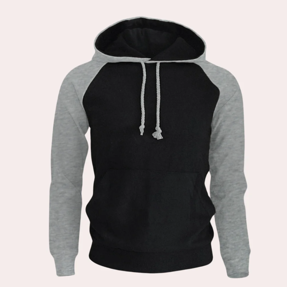 Trendy men's relaxed fit hoodie