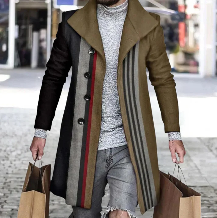 Classic Fit Men's Tailored Overcoat