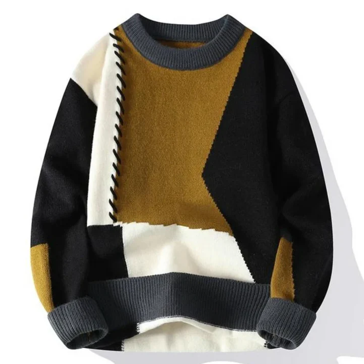 Cozy Classic Men's Crew Sweater