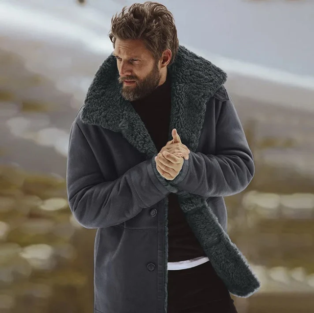 Cozy Faux Fur Parka Coat