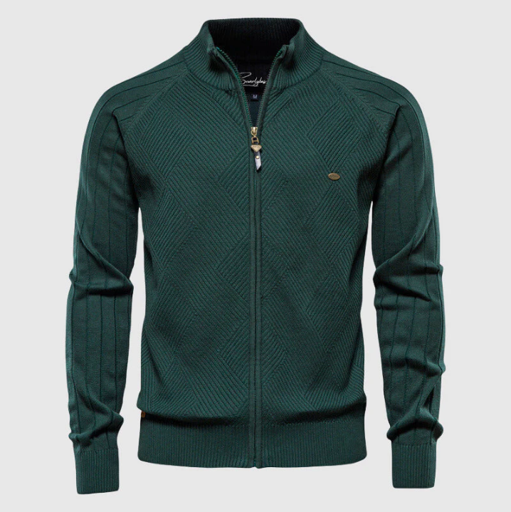 Stylish Men's Full Zip Jacket