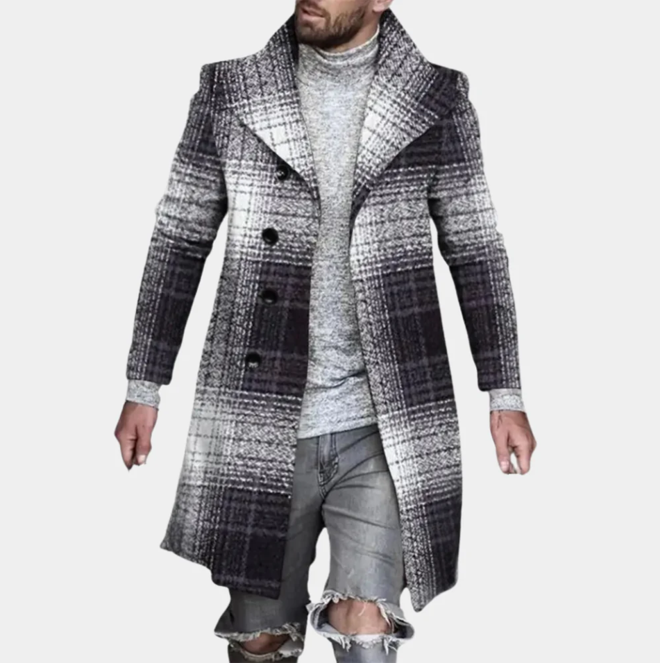 Classic Fit Men's Trench Coat
