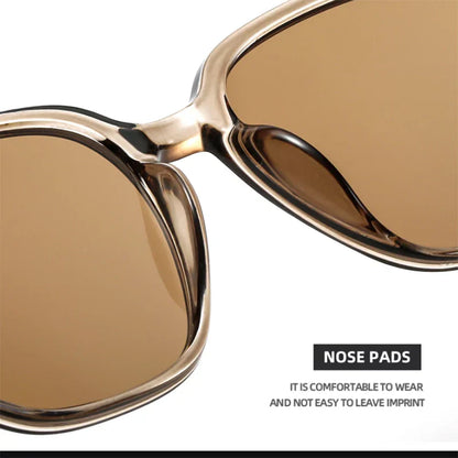 Trendy Wooden Frame Aviator Sunglasses