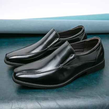 Premium Real Leather Slip On Shoes