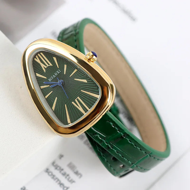 Artisan Crafted Wristwatch Leather Strap