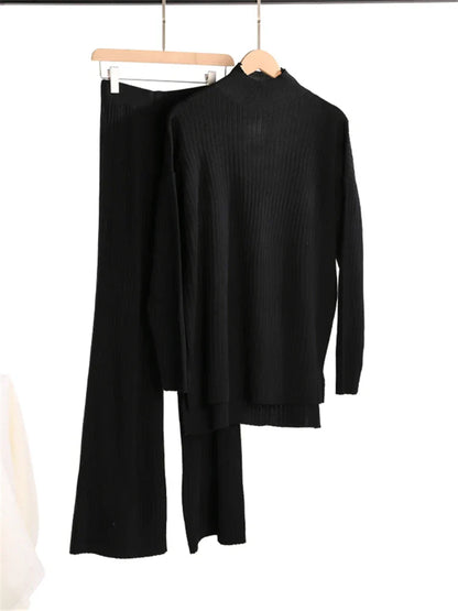 Soft Women's Turtleneck Jumpsuit Outfit