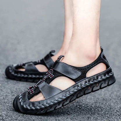 Authentic Italian Leather Flip Flops