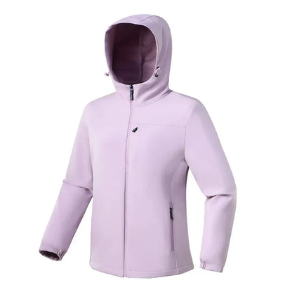 Women's Waterproof Hooded Softshell Coat