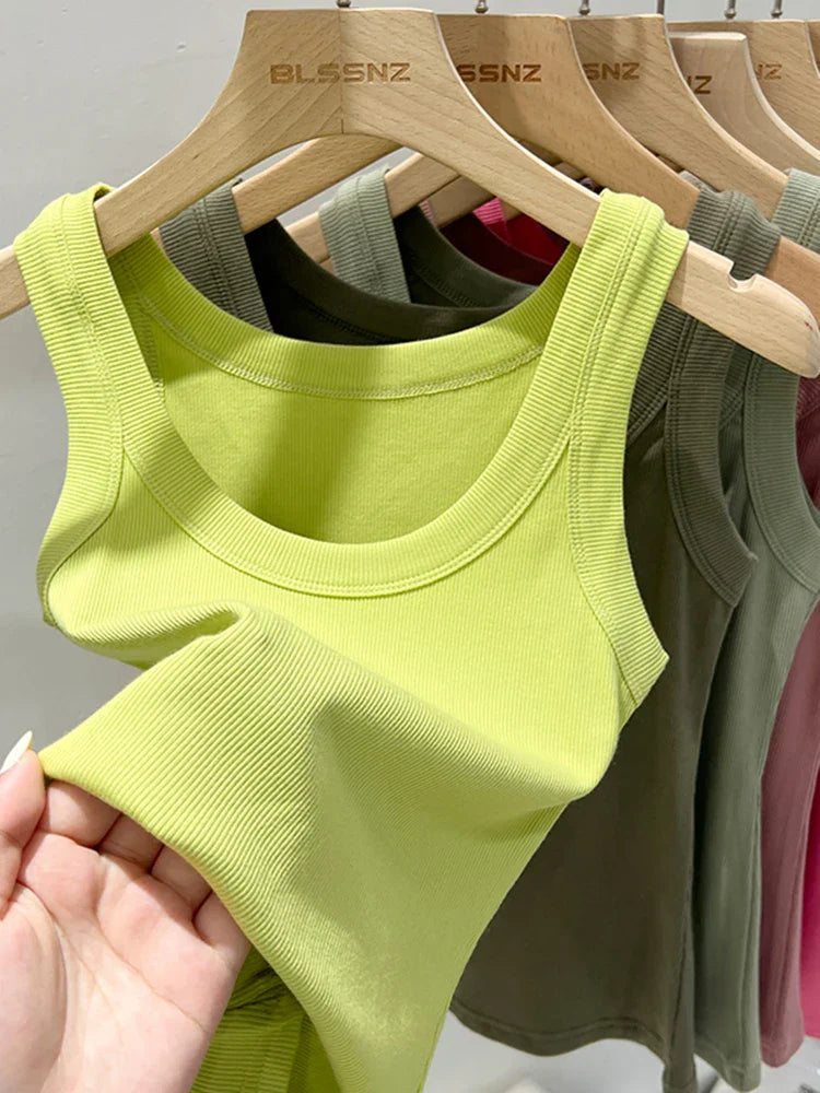 Relaxed Fit Lightweight Women's Summer Tank Top