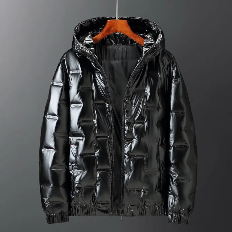 Warm Men's Puffer Short Jacket
