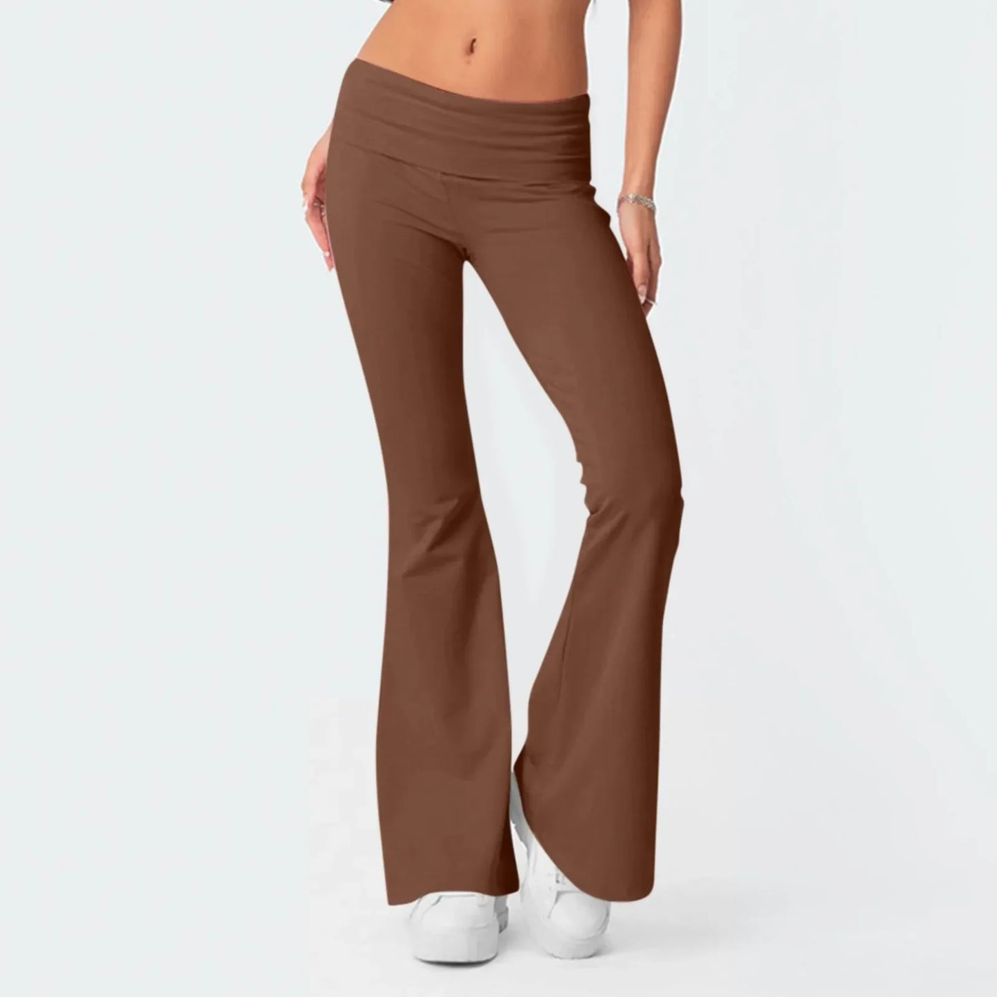 Relaxed Fit Wide Leg Yoga Pants