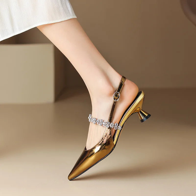 Low Heel Ankle Shoes