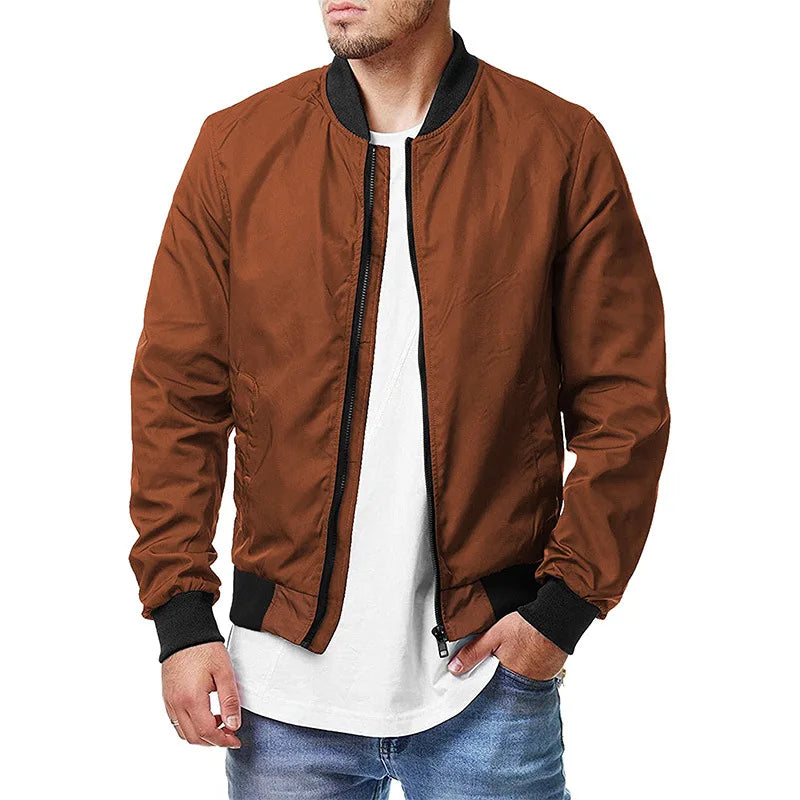 Women's Fashion Bomber Jacket Casual Outerwear