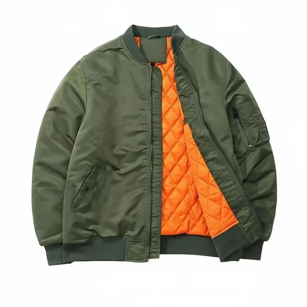 Vintage Style Men's Bomber Coat - OutfitLondon