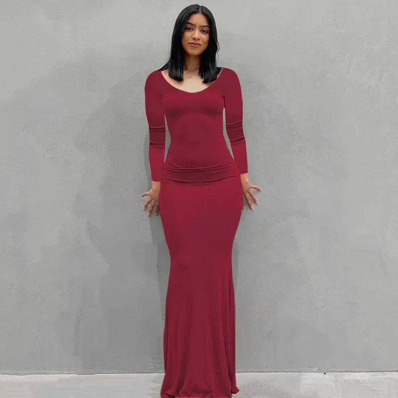 Beautiful Strapless Formal Floor Length Dress