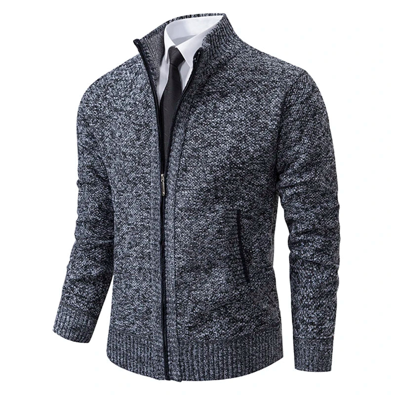 Cozy Mens Full Zip Fleece Coat