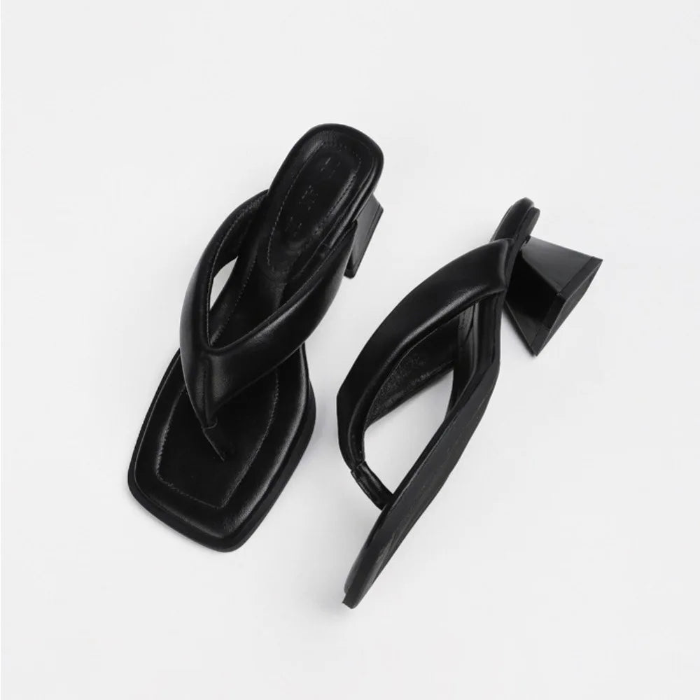 Classic High Heel Beach Sandals - OutfitLondon