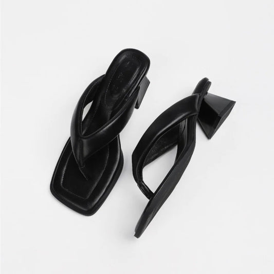 Classic High Heel Beach Sandals - OutfitLondon