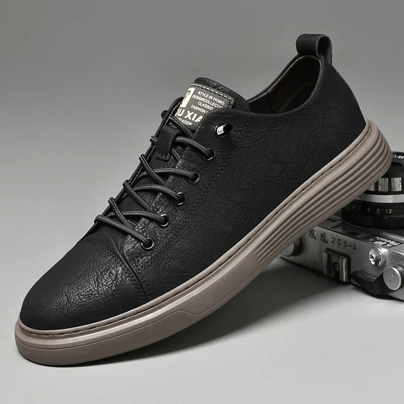 Authentic Premium Leather Sneakers - OutfitLondon