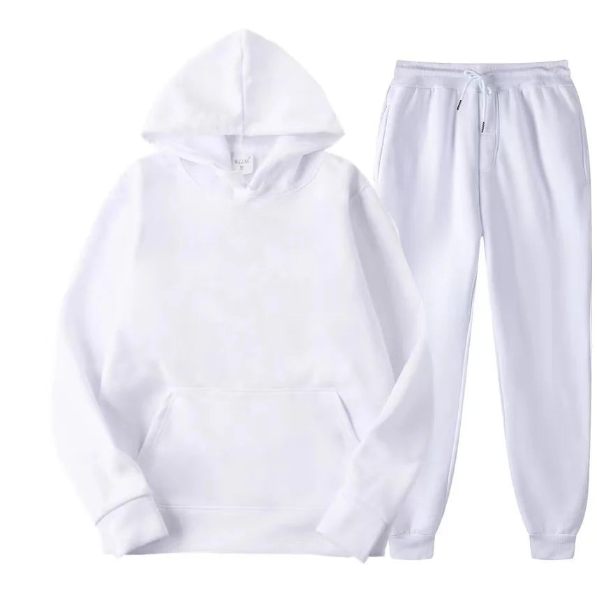 Soft Women's Fleece Hoodie Jogger Set