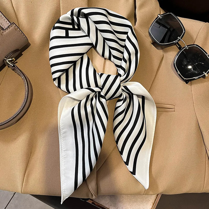 Warm Plaid Women's Scarf Neck Wrap Accessory