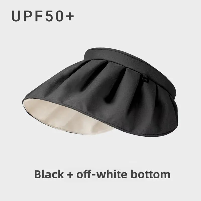 Foldable Wide Brim Sun Safe Hat