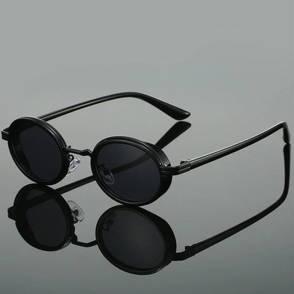 Classic Oval Shades Gold Accent Lenses