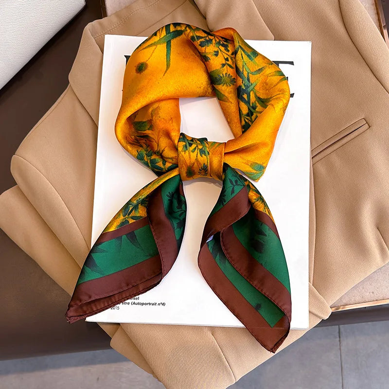 Warm Plaid Women's Scarf Neck Wrap Accessory