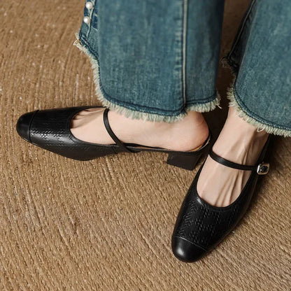 Authentic Leather Slide Shoes