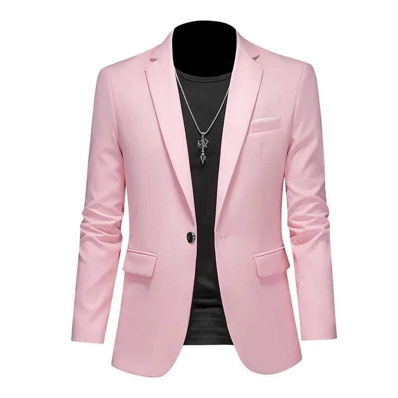 Slim Modern Men's Blazer Coat - OutfitLondon