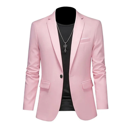 Slim Modern Men's Blazer Coat - OutfitLondon