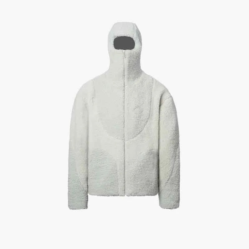Warm Reversible Fleece Coat for Men Women