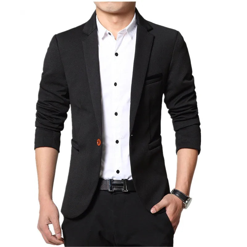 Slim Fit Classic Mens Suit Jacket