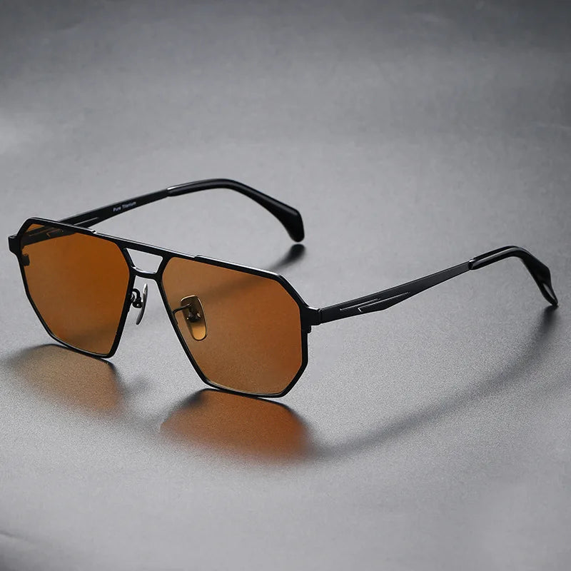 Titanium Polarized Sunglasses Ultra Lightweight Unbreakable Frames