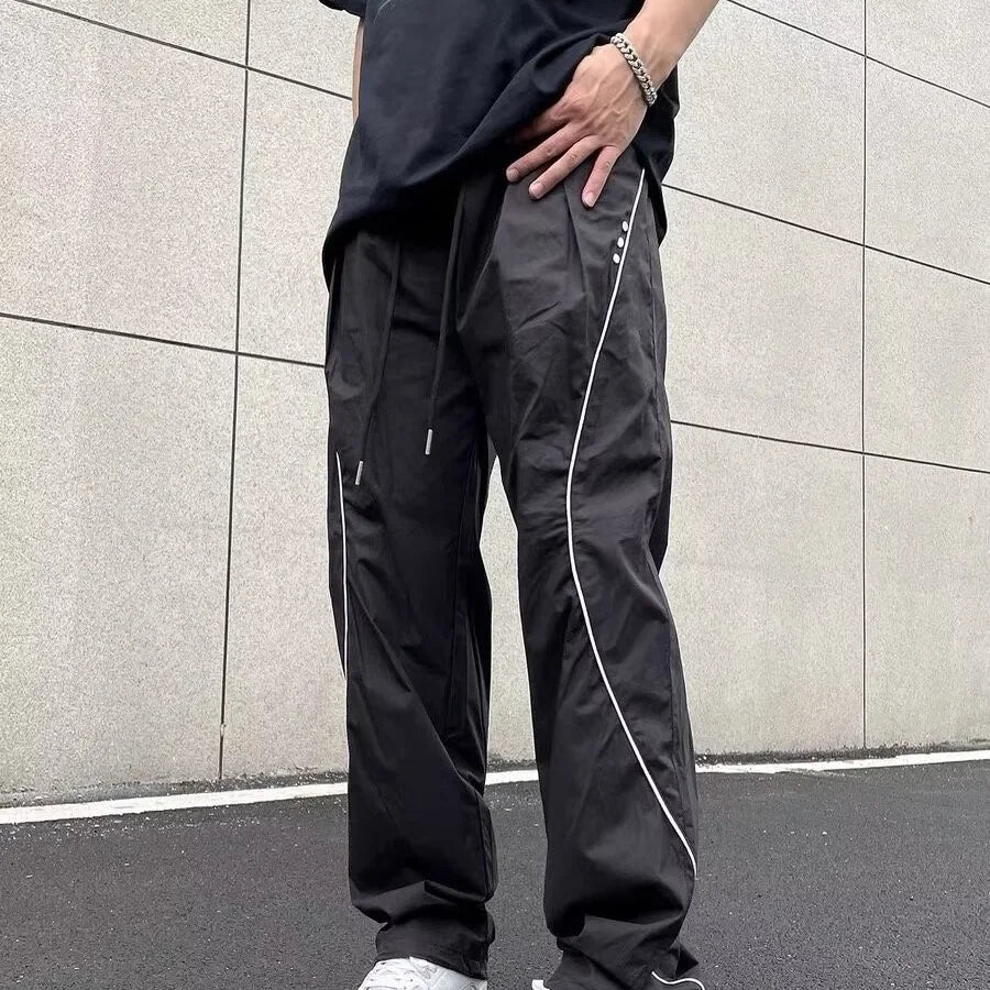 Relaxed Fit Casual Summer Trousers - OutfitLondon